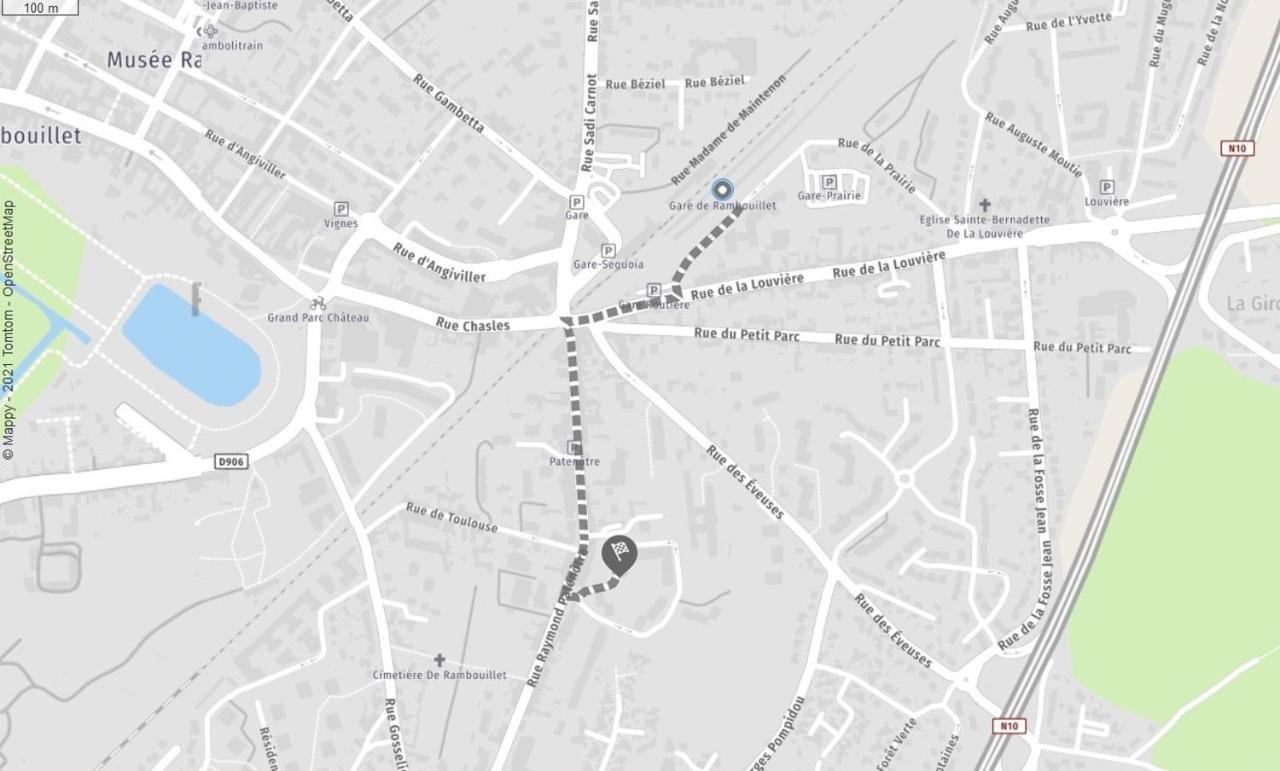 Rambouillet, Studio, Proche Gare Et Chateau Zewnętrze zdjęcie